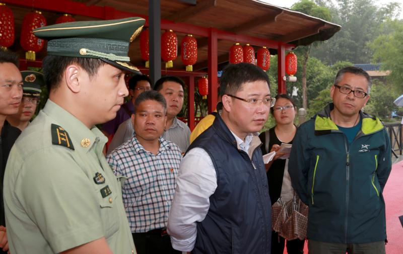 林国华调研"五一"期间安全生产工作开展情况